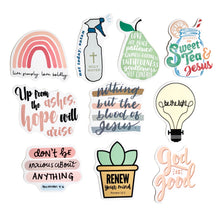 Load image into Gallery viewer, Christian Sticker Bundle - 10 Pack
