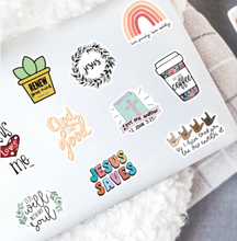 Load image into Gallery viewer, Christian Sticker Bundle - 10 Pack
