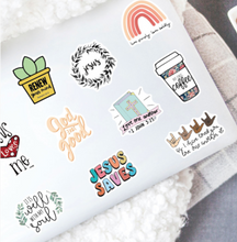 Load image into Gallery viewer, Christian Sticker Bundle - 10 Pack
