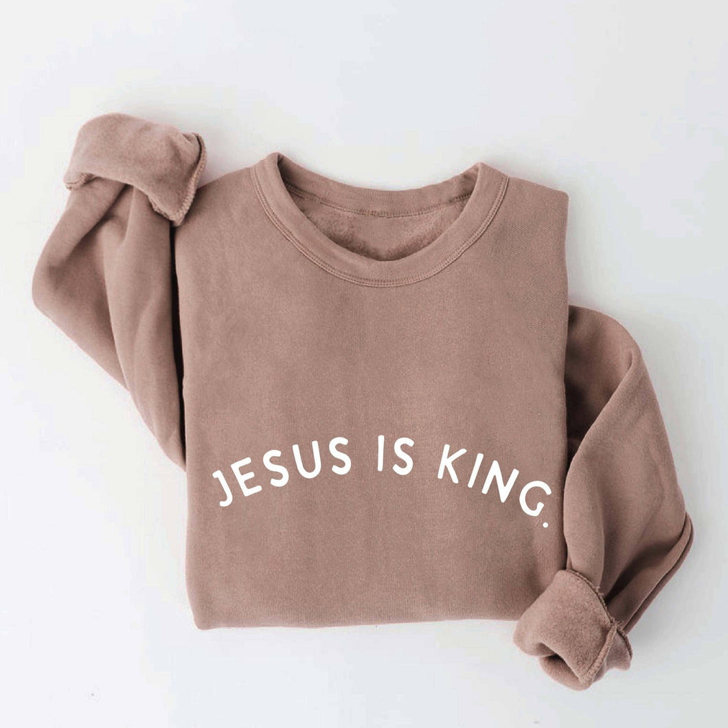 JESUS IS KING Sweatshirt