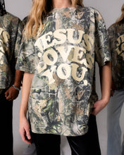 Load image into Gallery viewer, Jesus Loves You Camo Tee
