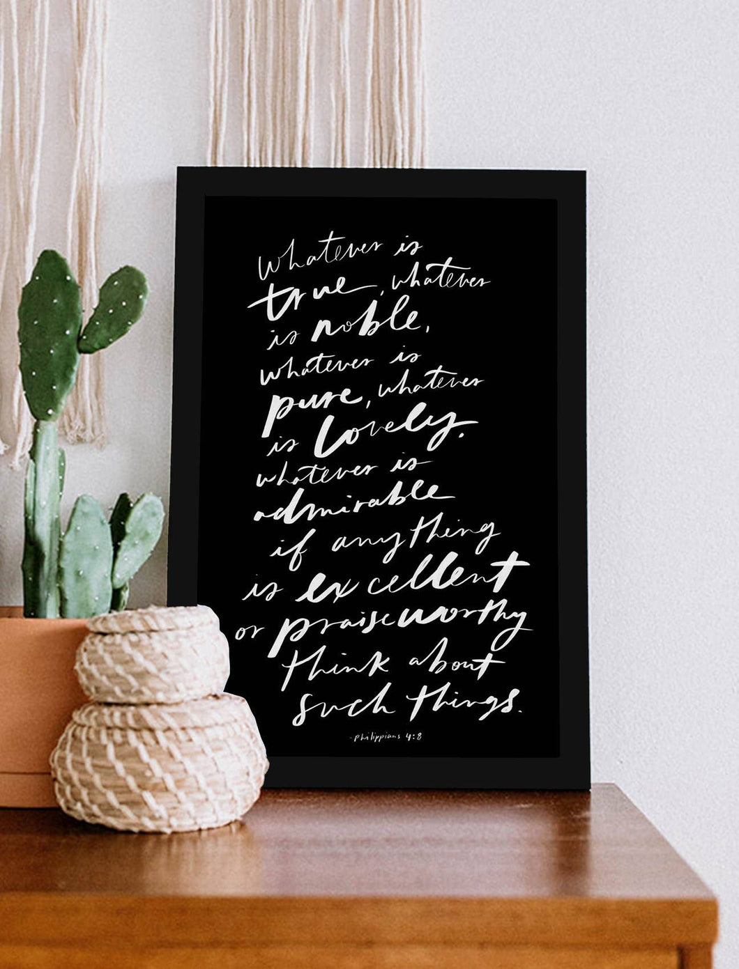 Whatever Is True 11x17 Art Print