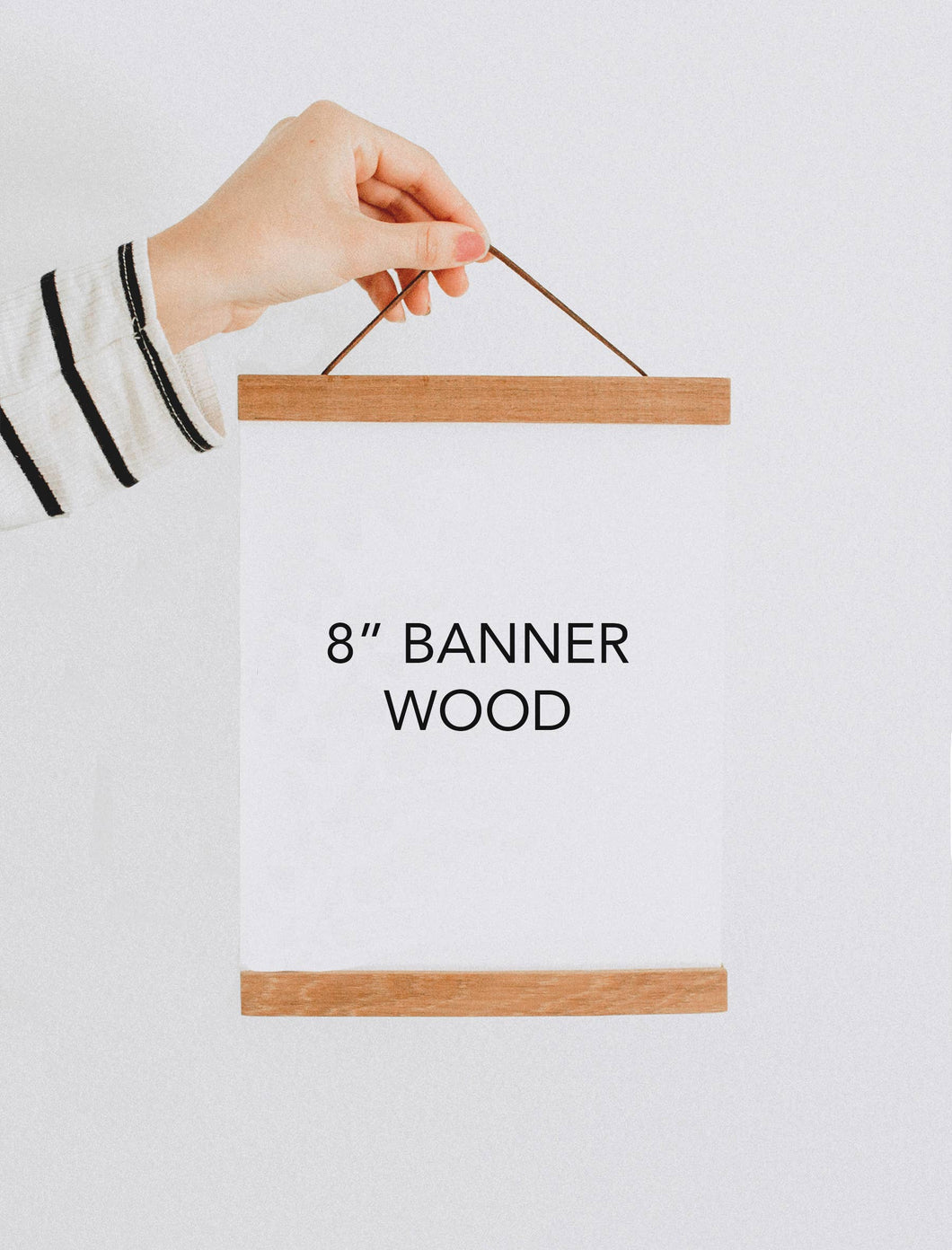Wood Banner Hanger 8