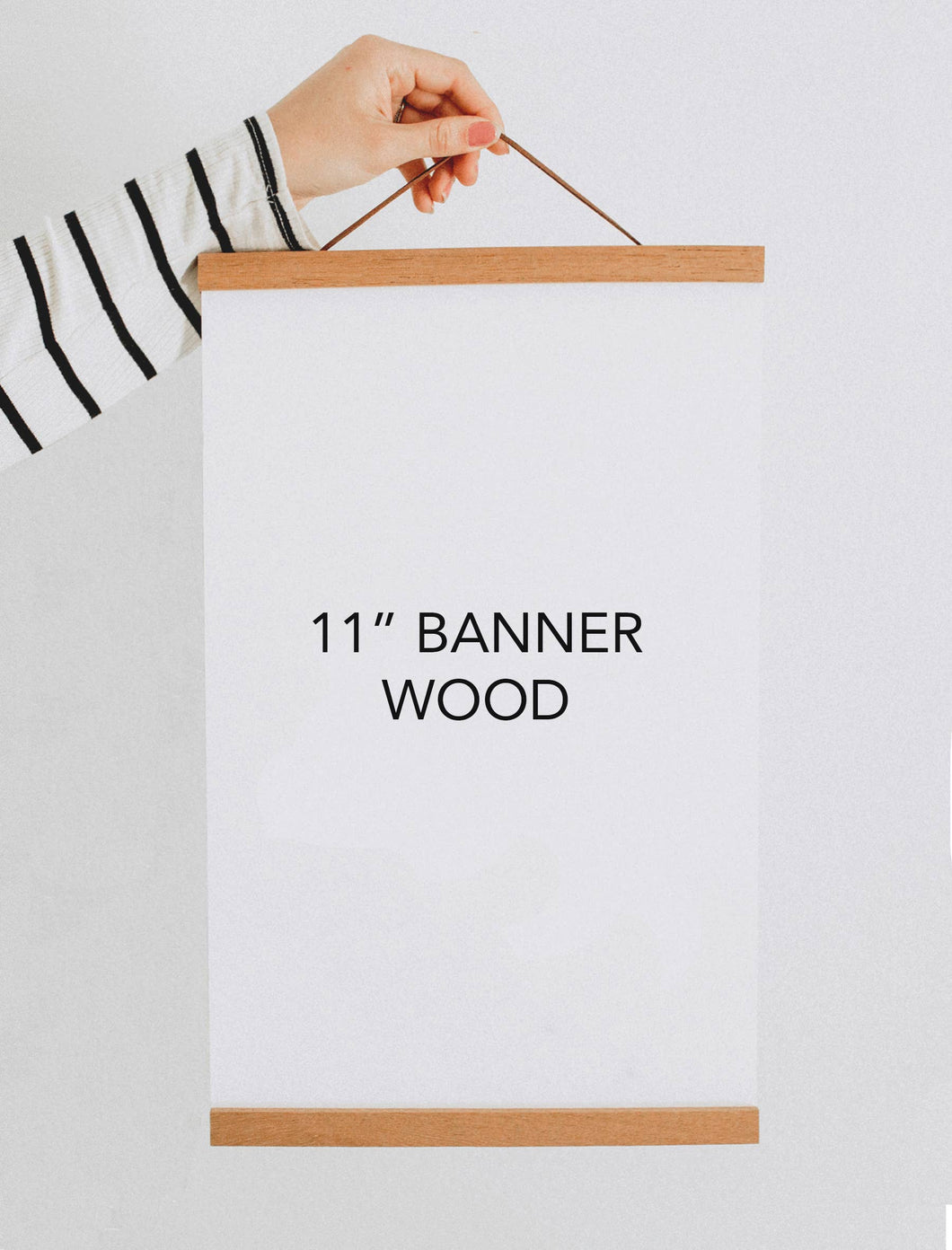 Wood Banner Hanger 11